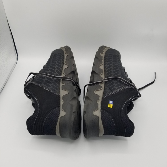 Timberland pro edge steel toe shoe size 8w black and gray - Picture 5 of 6